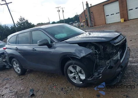 2023 Toyota Highlander L z USA, uszkodzony, nr VIN 5TDKDRAH9PS510232